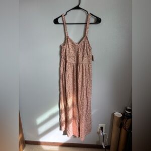 Floral Jumpsuit size large NWT